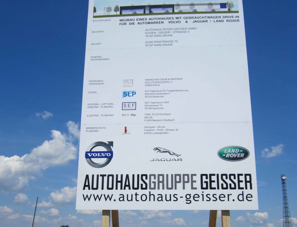 Preise für Werbegestelle-Unterkonstruktion-Bauschilder-Schilder E34