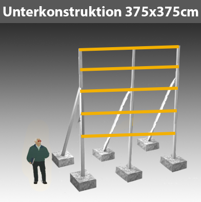 Preise für Werbegestelle-Unterkonstruktion-Bauschilder-Schilder F26